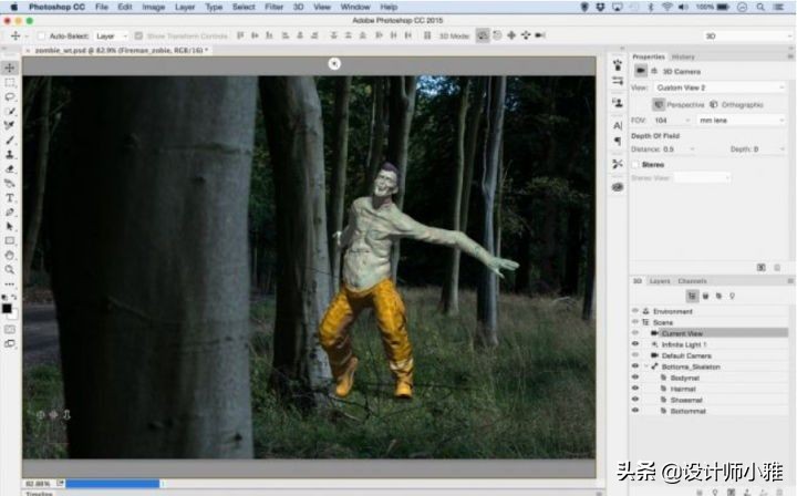 ps怎么做3d效果图怎么导出,ps如何做3d效果文字