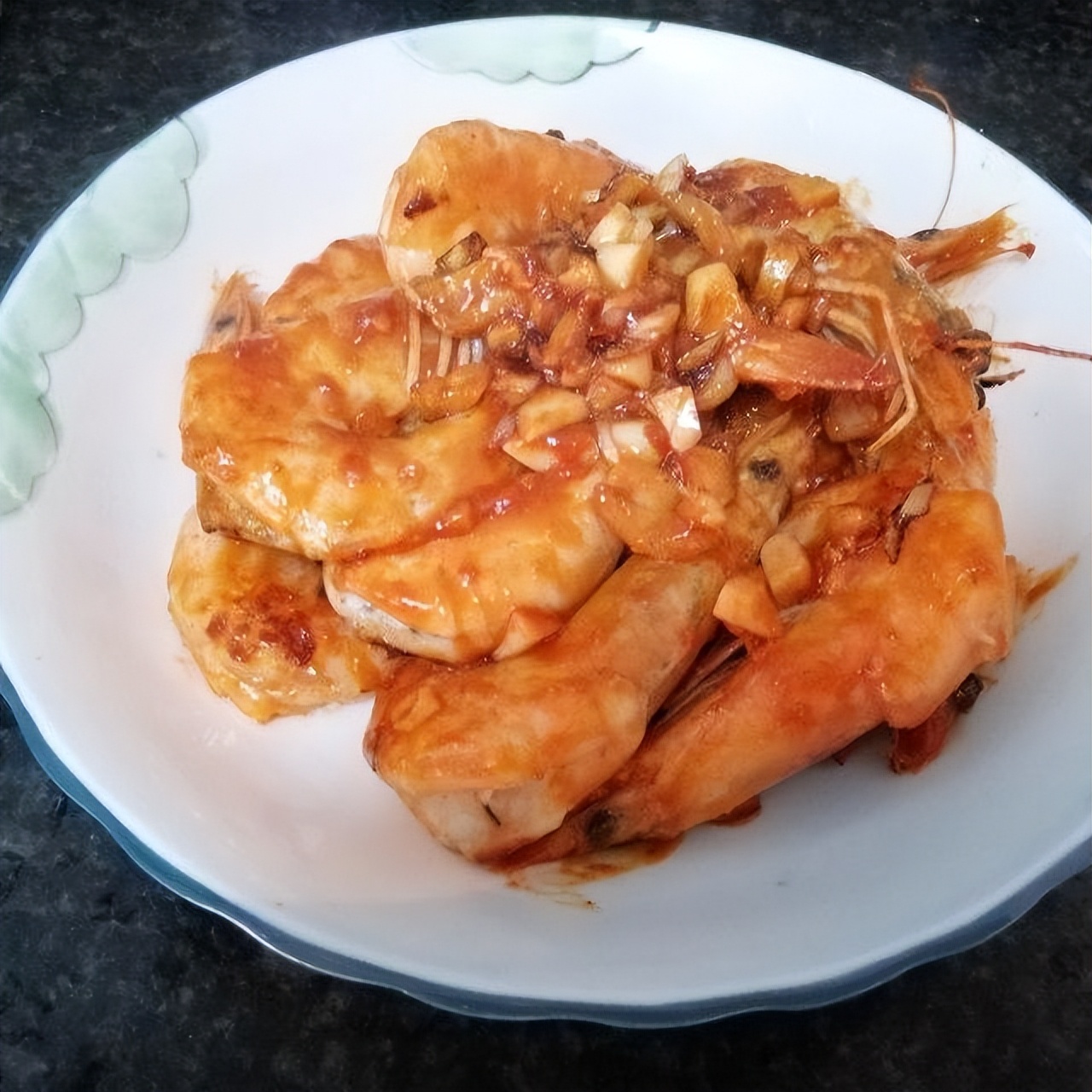 酸甜茄汁大虾的做法宝宝,酸甜茄汁大虾图片