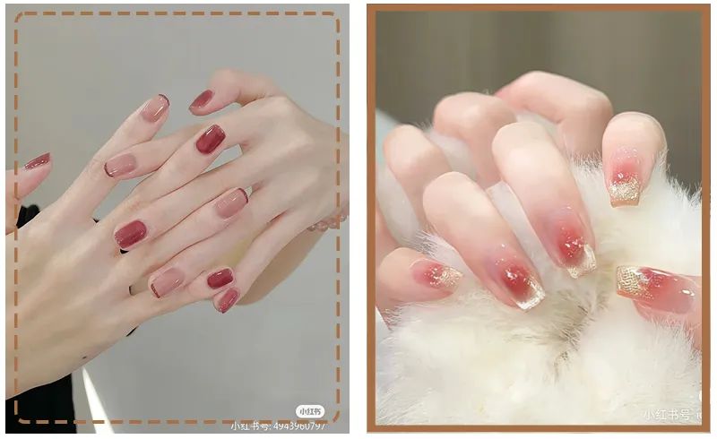 夏日美甲图片清新海底捞,夏日美甲图片清新裸色