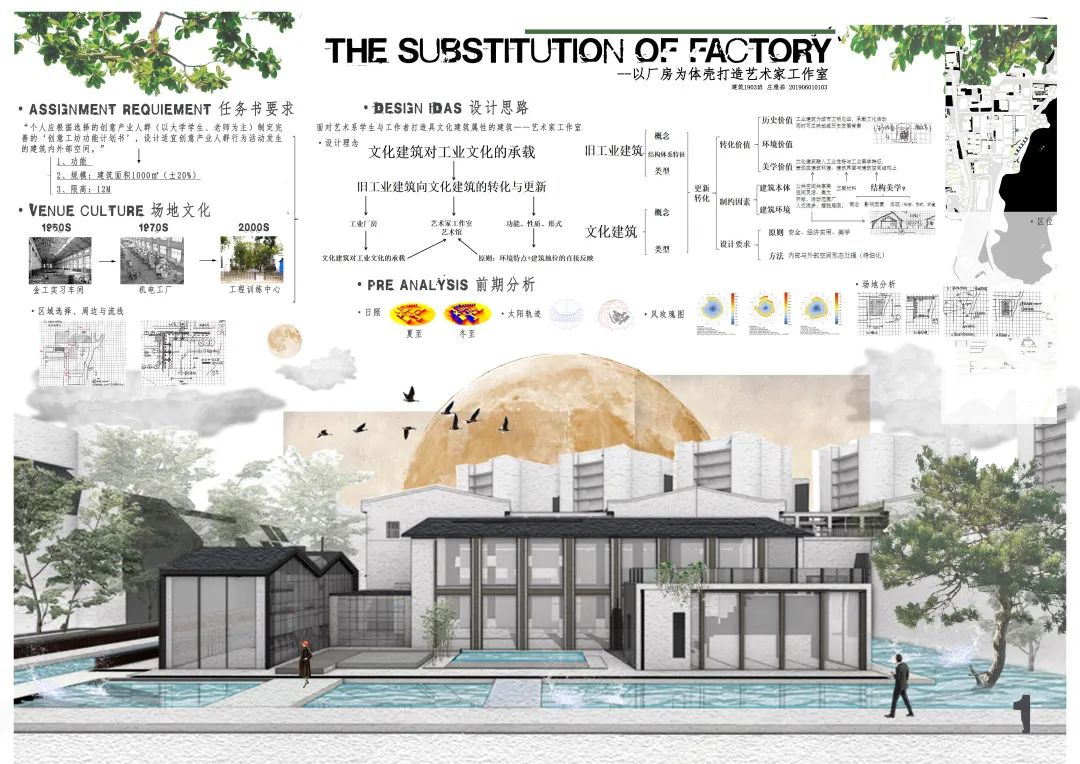2022湖南大学建筑与规划学院三年级课程作业展