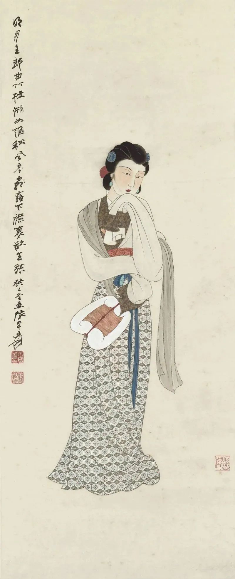 张大千最好的4幅画,盘点张大千的50幅作品