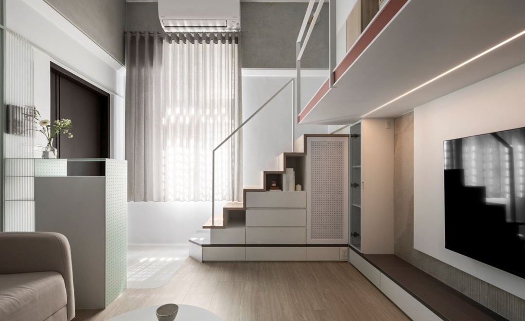 40平老破小,50平米复式楼小户型实用