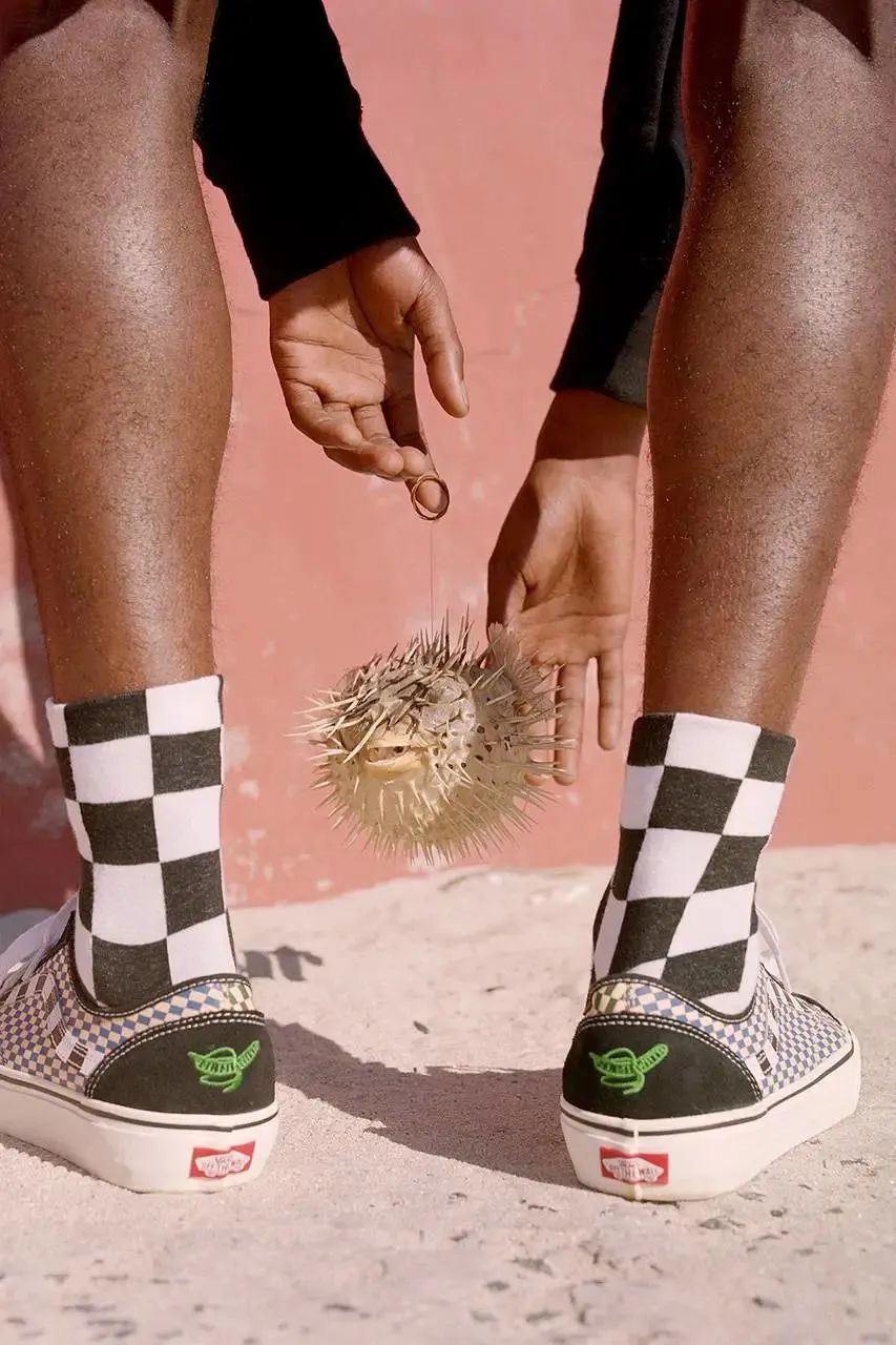 vans2023兔年联名款,takahayashixvans联名黑红