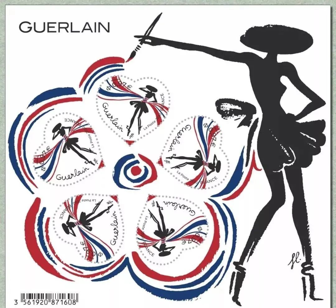 不愧是法国！心形情人节邮票说jet’aime（我爱你）