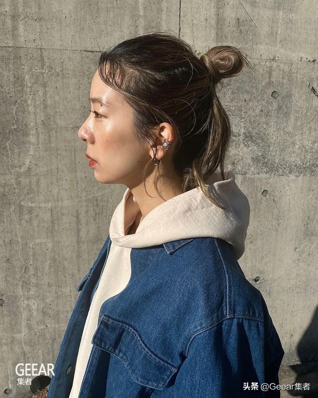 简约日系小清新编发,秋冬简单甜酷编发