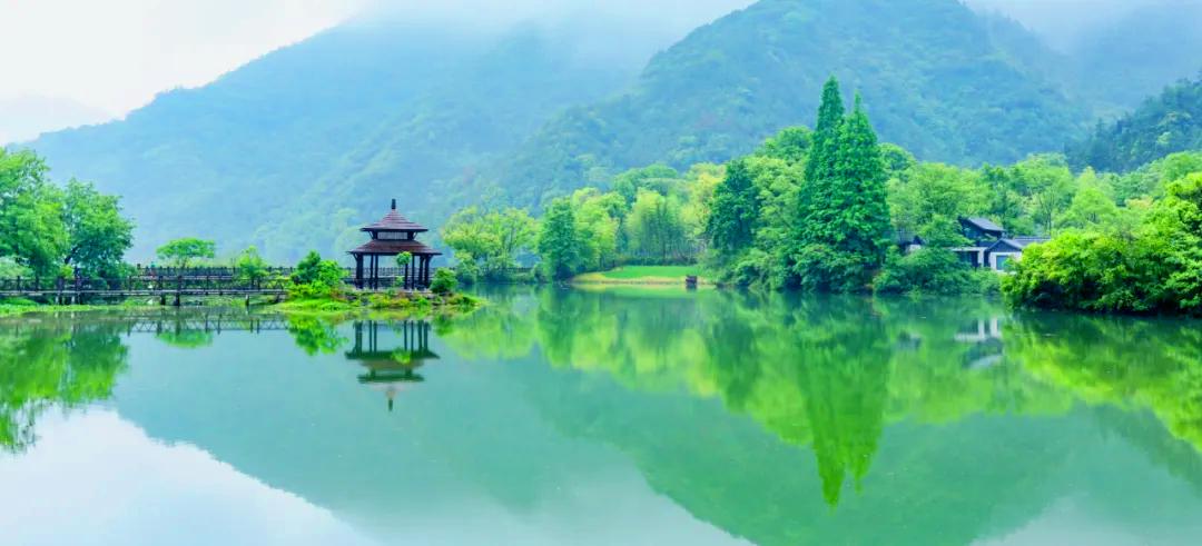 云雾缭绕人间仙境富春山居图,富春山居图旅游