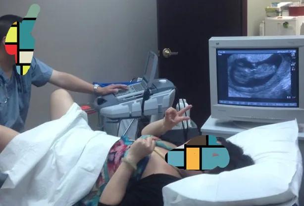 女子确诊后遭到老公暴打,女子做阴超医生被打