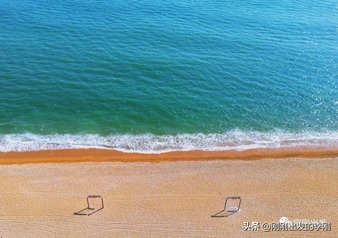 大连最美的浴场之一，金石滩十里黄金海岸，太美了吧