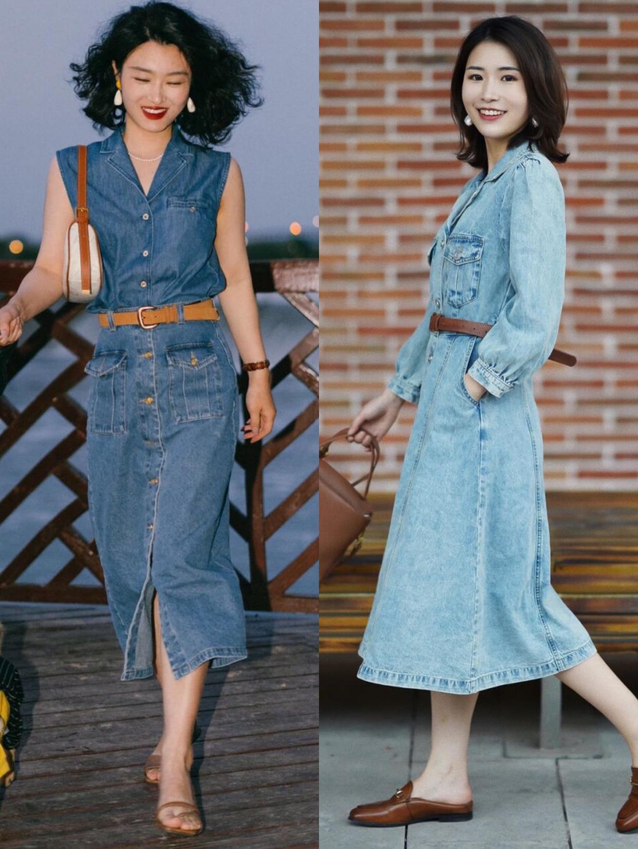 夏日优雅永不过时时尚气质连衣裙,简约连衣裙夏天高级感