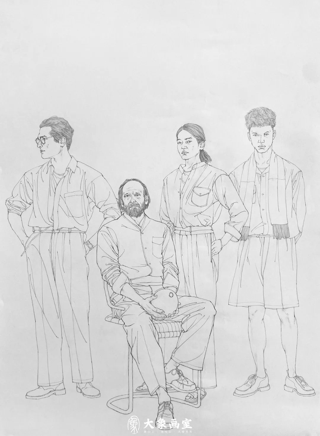 美院高分速写欣赏,中国美院速写要求及优秀高分卷