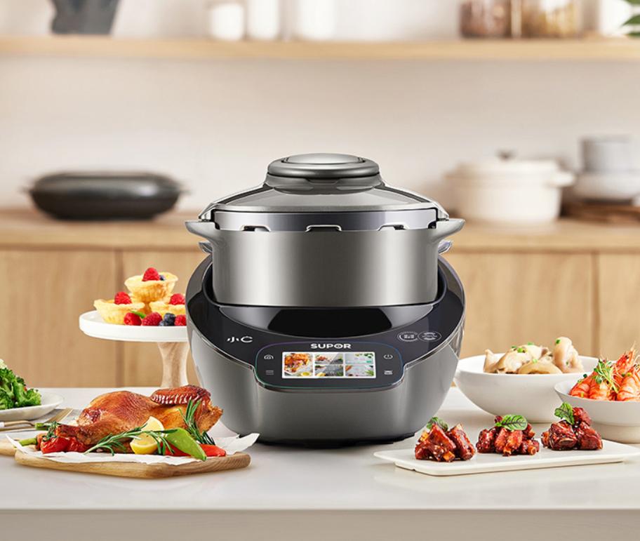 美善品小美料理机,中国小美自动炒菜机器人