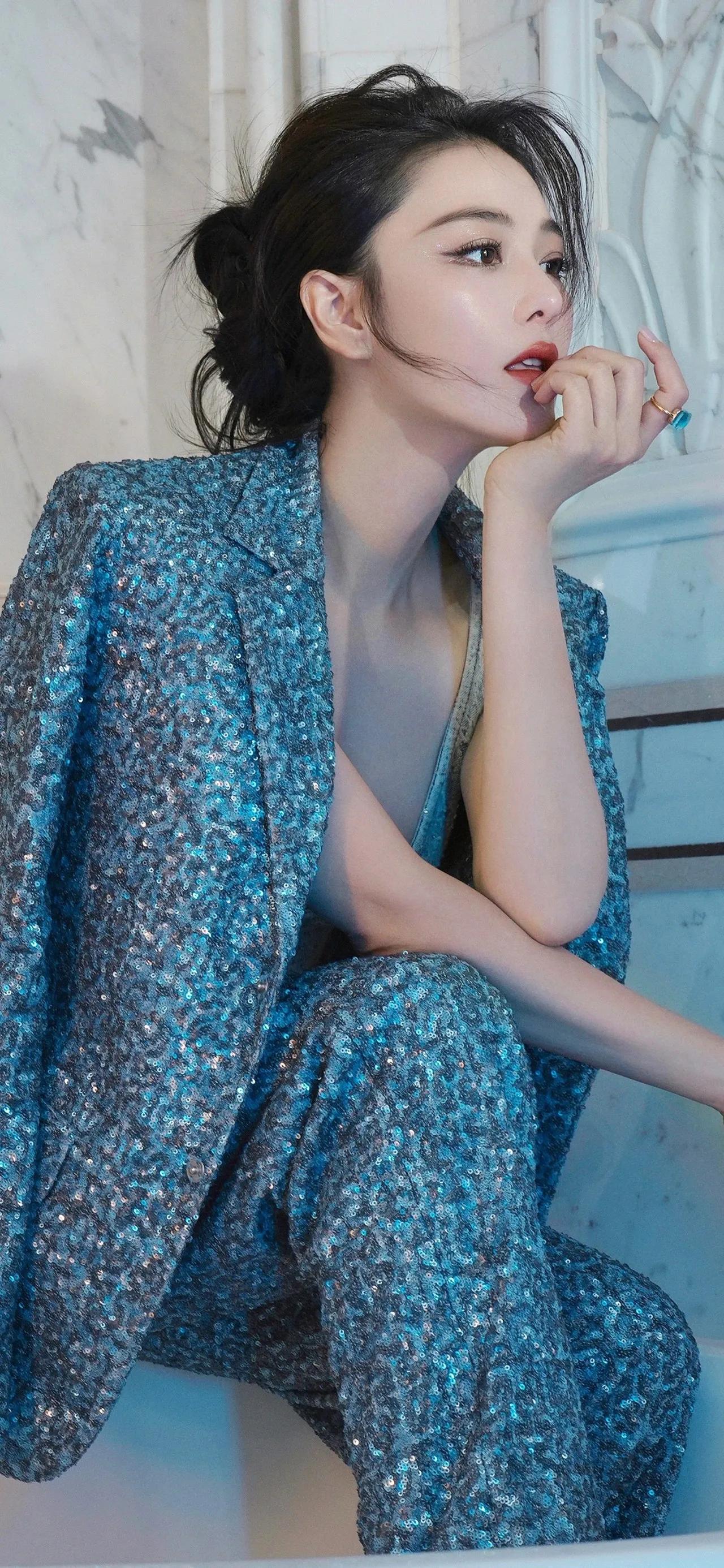 铜雀台张馨予手机壁纸,张馨予惊艳的照片全面屏壁纸