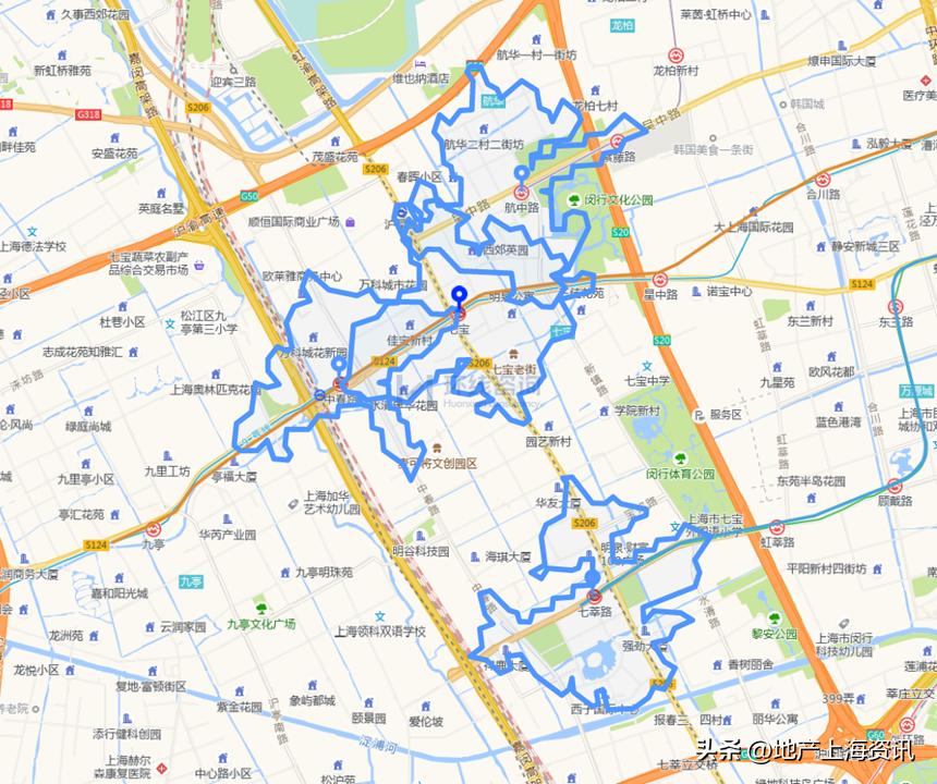 七宝板块划分,七宝测评