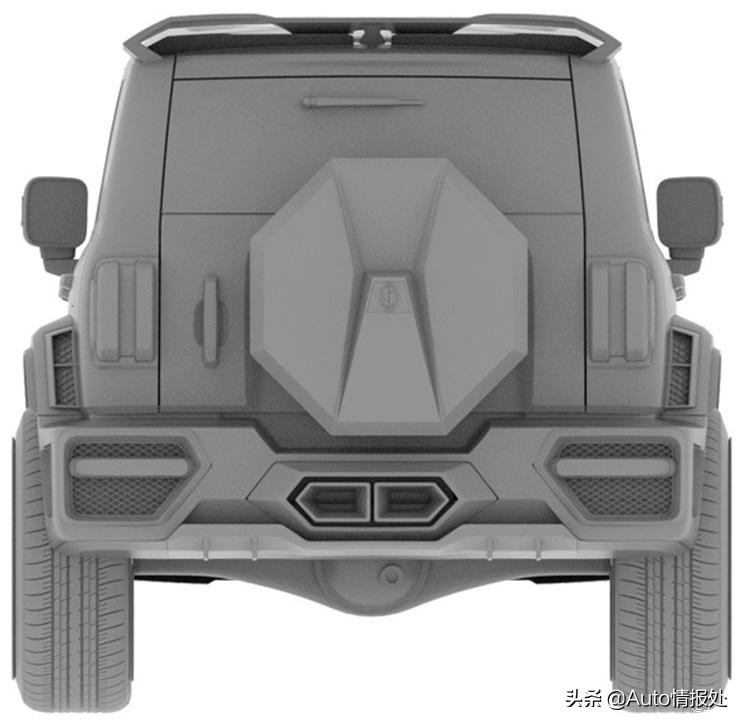 比赛博坦克还拉风，坦克300火星城市版专利图曝光，回头率十足