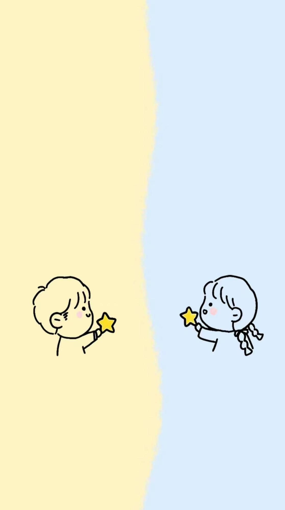 聊天万能回复背景图超清微信,微信聊天背景图卡通可爱简约