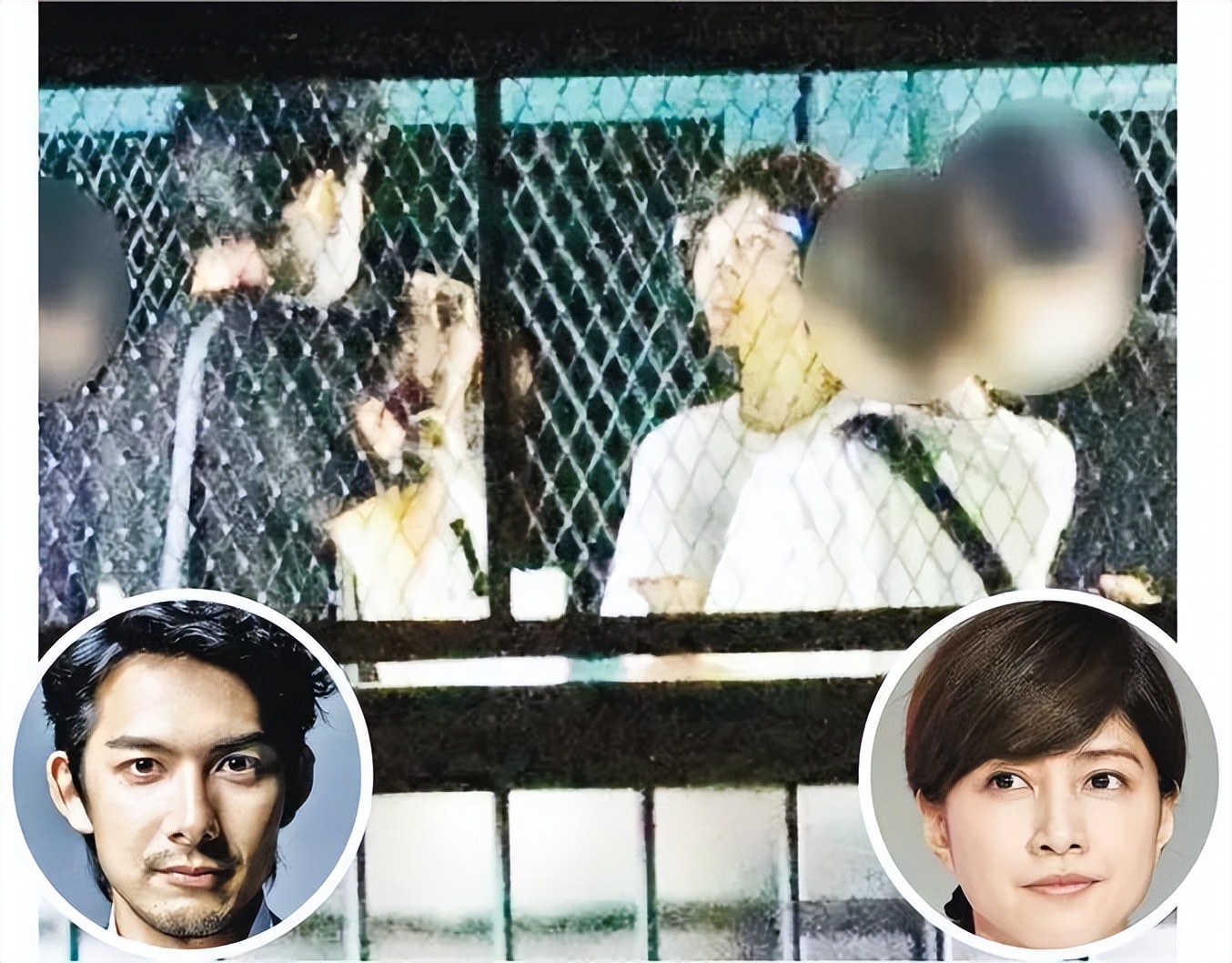 福山雅治与柏原崇像,福山雅治与日本女神