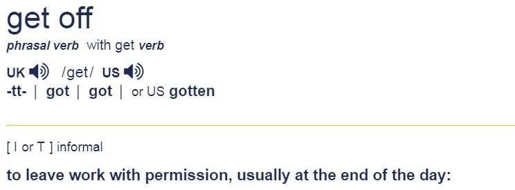 你几点下班英文怎么说,下班英文单词怎么说