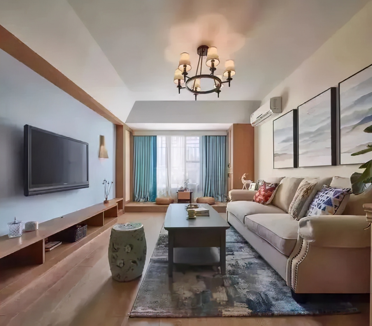 客厅不做大门怎样设计好看,客厅不带窗户怎么设计