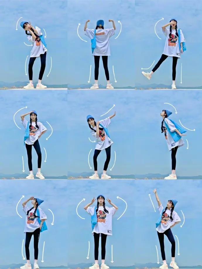 比耶的情侣拍照姿势,拍照姿势拍比耶