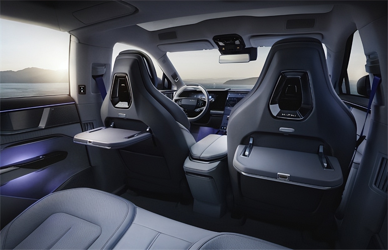 高合hiphiy全系标配展翼门,高合hiphiy内饰官图曝光