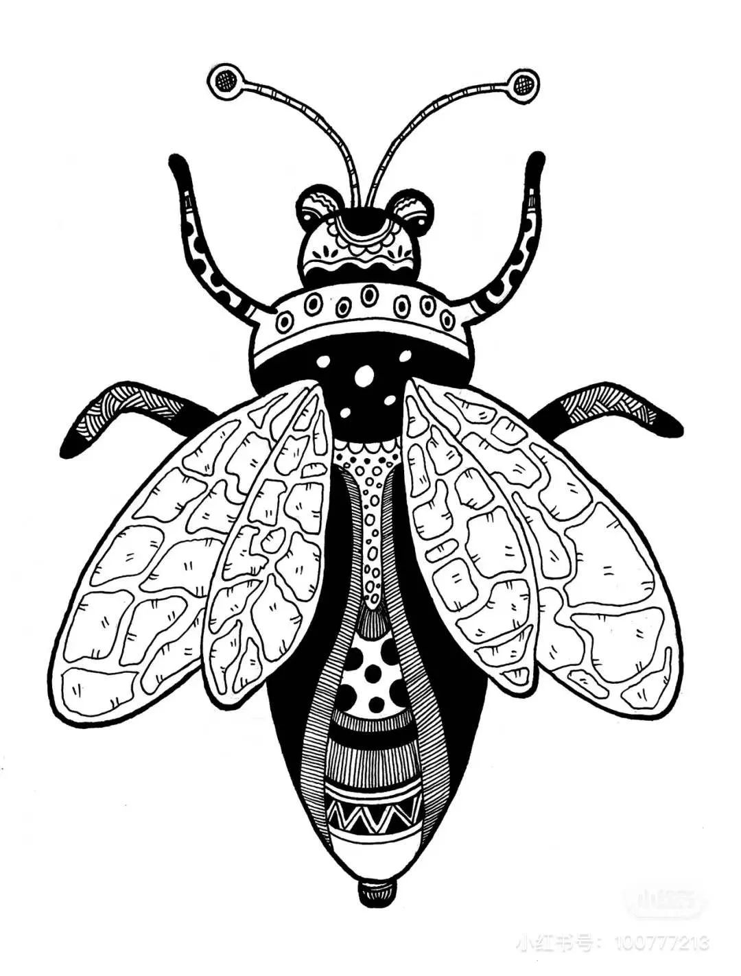 50张设计感十足的创意线描，随手画就能创造美，零基础也可以画