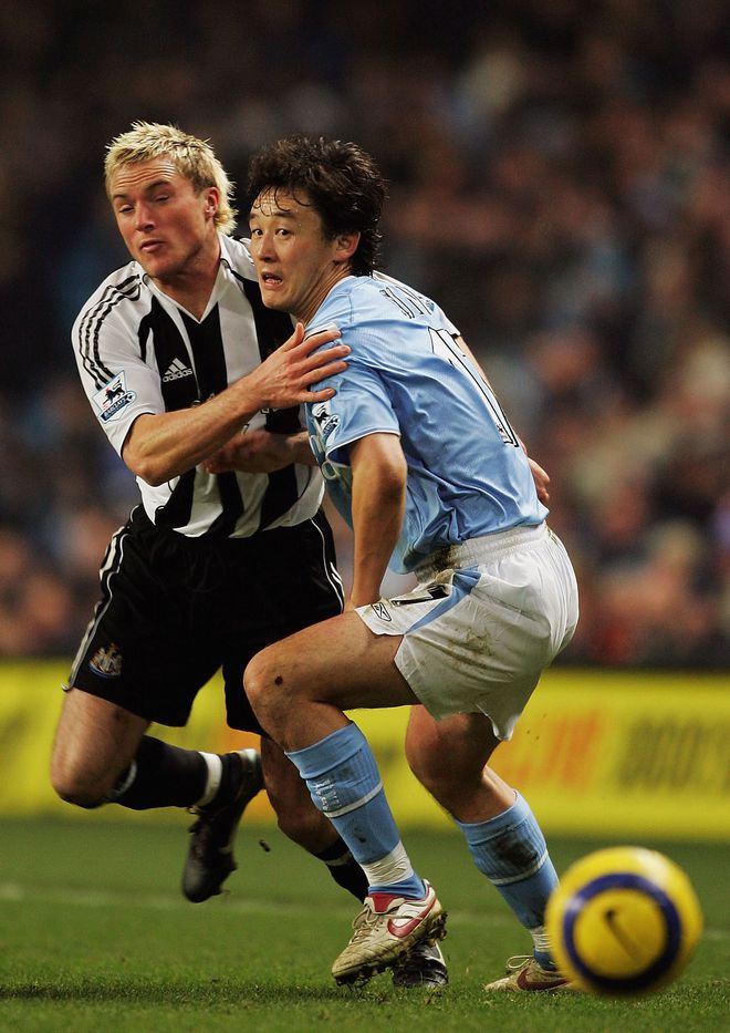 曼城名宿孙继海,孙继海曼城高光时刻单防鲁尼