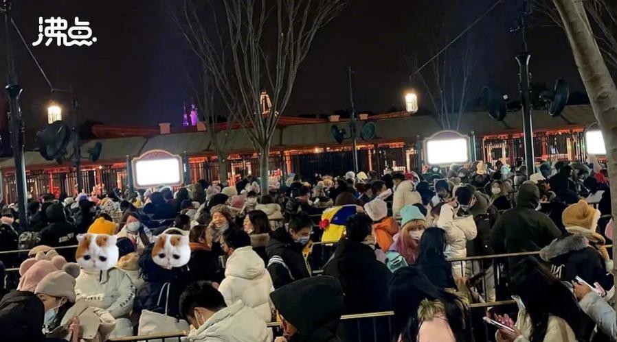 达菲的新朋友是黄牛？凌晨三点超5000人迪士尼排队买玩偶｜欧界