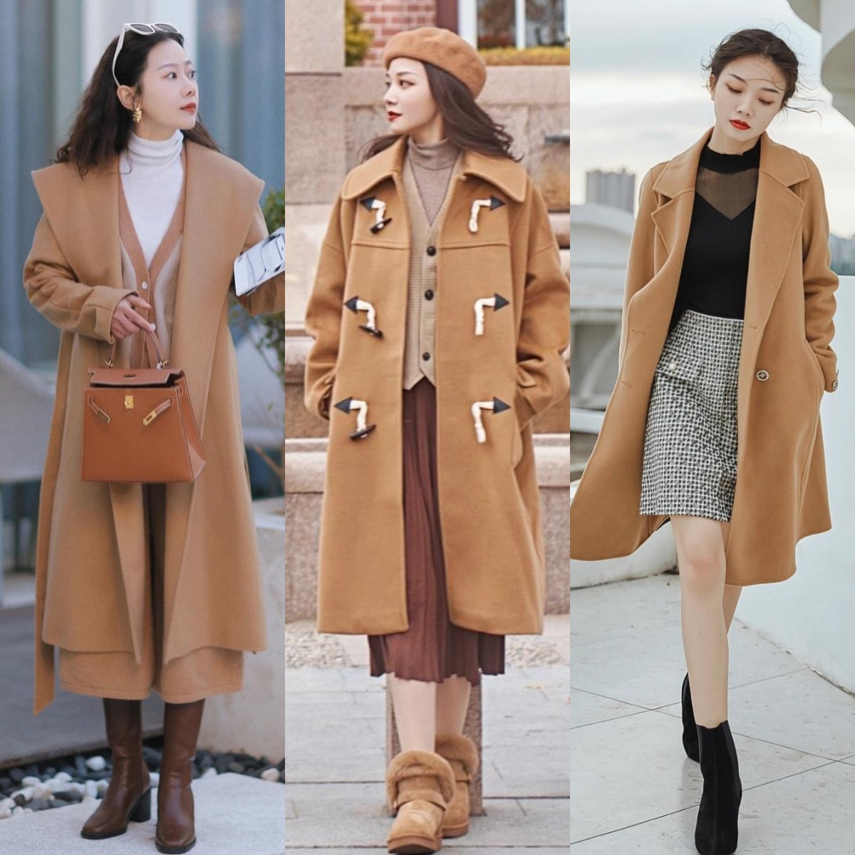 黑色大衣永不过时的经典色,今年流行的大衣颜色怎么选