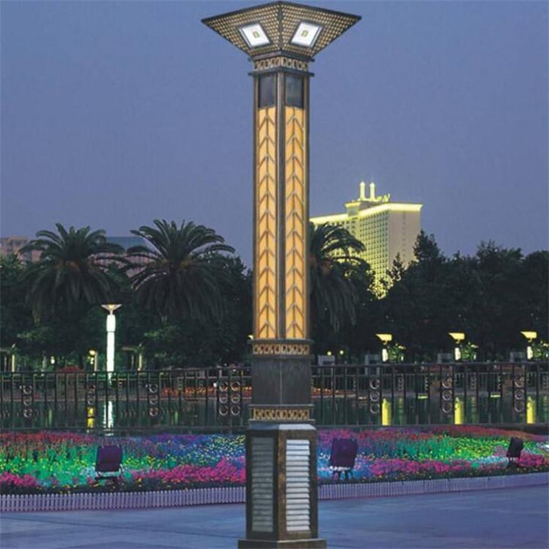 江苏鑫宇高科厂家定制常德园林景观广场景观灯对城市形象的作用