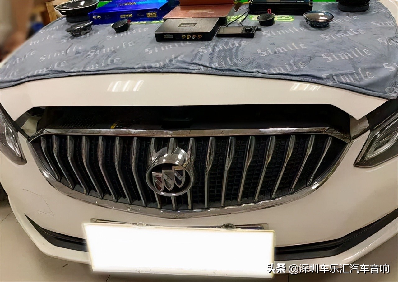 别克新英朗无损更换bose音响,别克英朗隔音音响改装方案