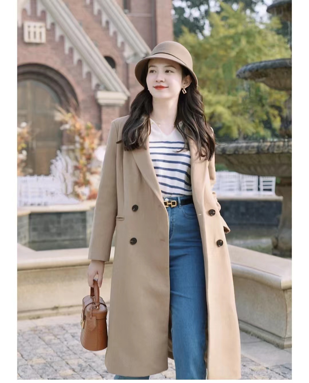 大衣30种穿搭方法,秋冬实用保暖大衣穿搭图片