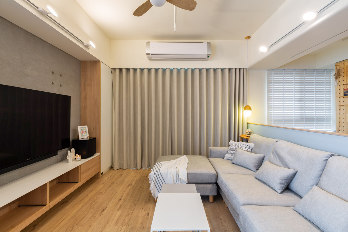 套内90平日式原木风装修,套内只有70平装修法式轻奢风