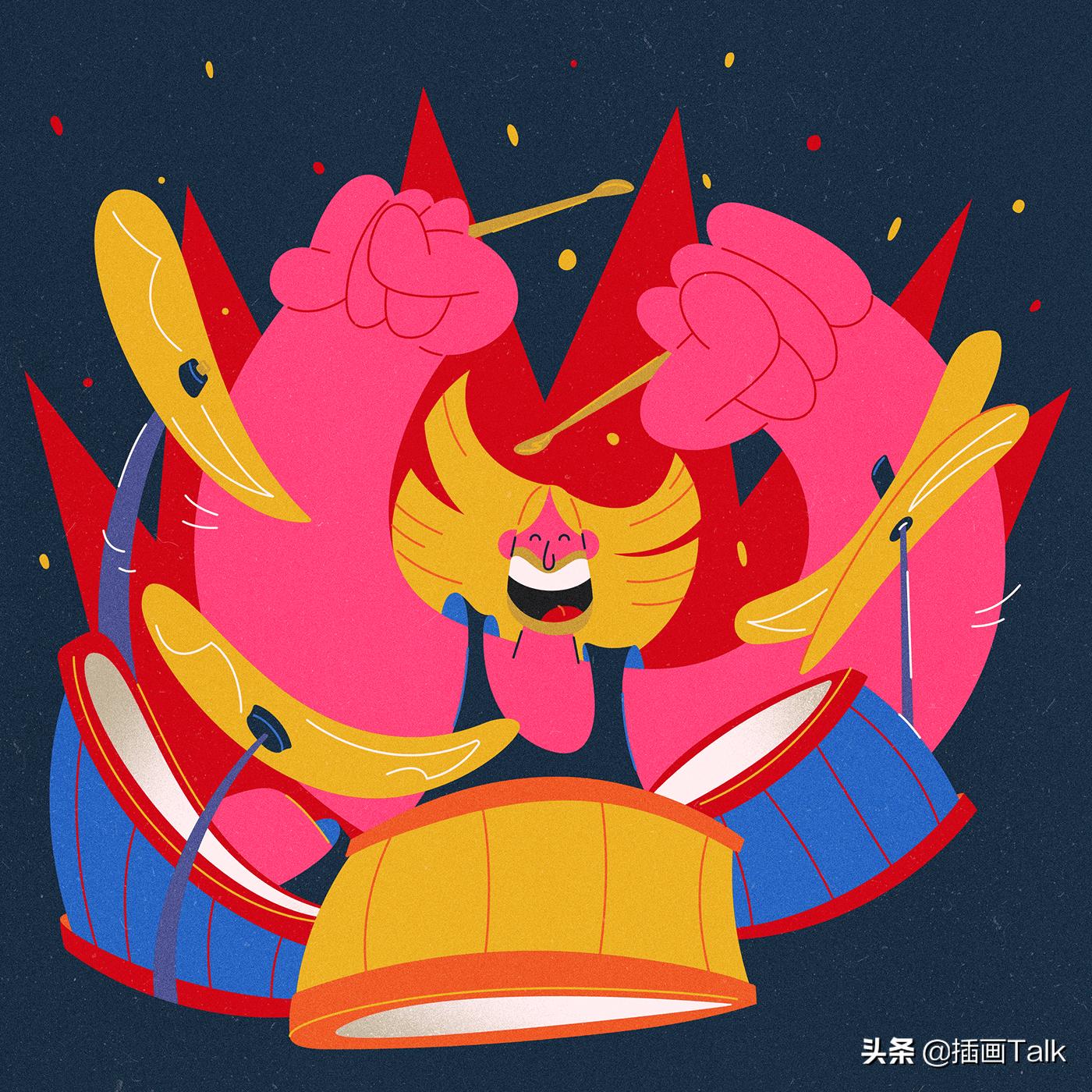 巴西插画师泰拳,巴西插画师jaza动物插画系列