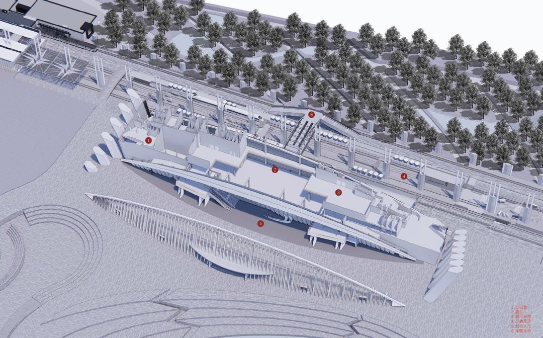 中国黄海湿地博物馆设计平面图,黄海湿地博物馆室外展区名称