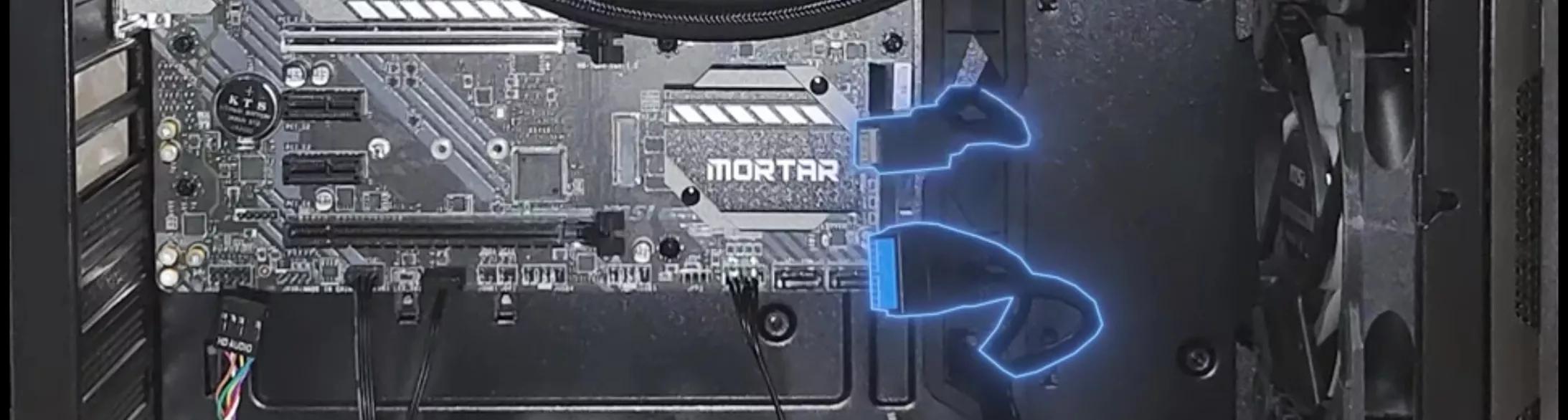 电脑主板各个接口是怎么连线的,电脑主板各接口作用图解说明