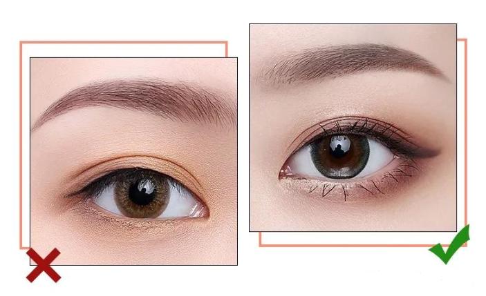 肿眼泡怎样画眼妆初学者教程,肿眼泡内双眼妆雷区