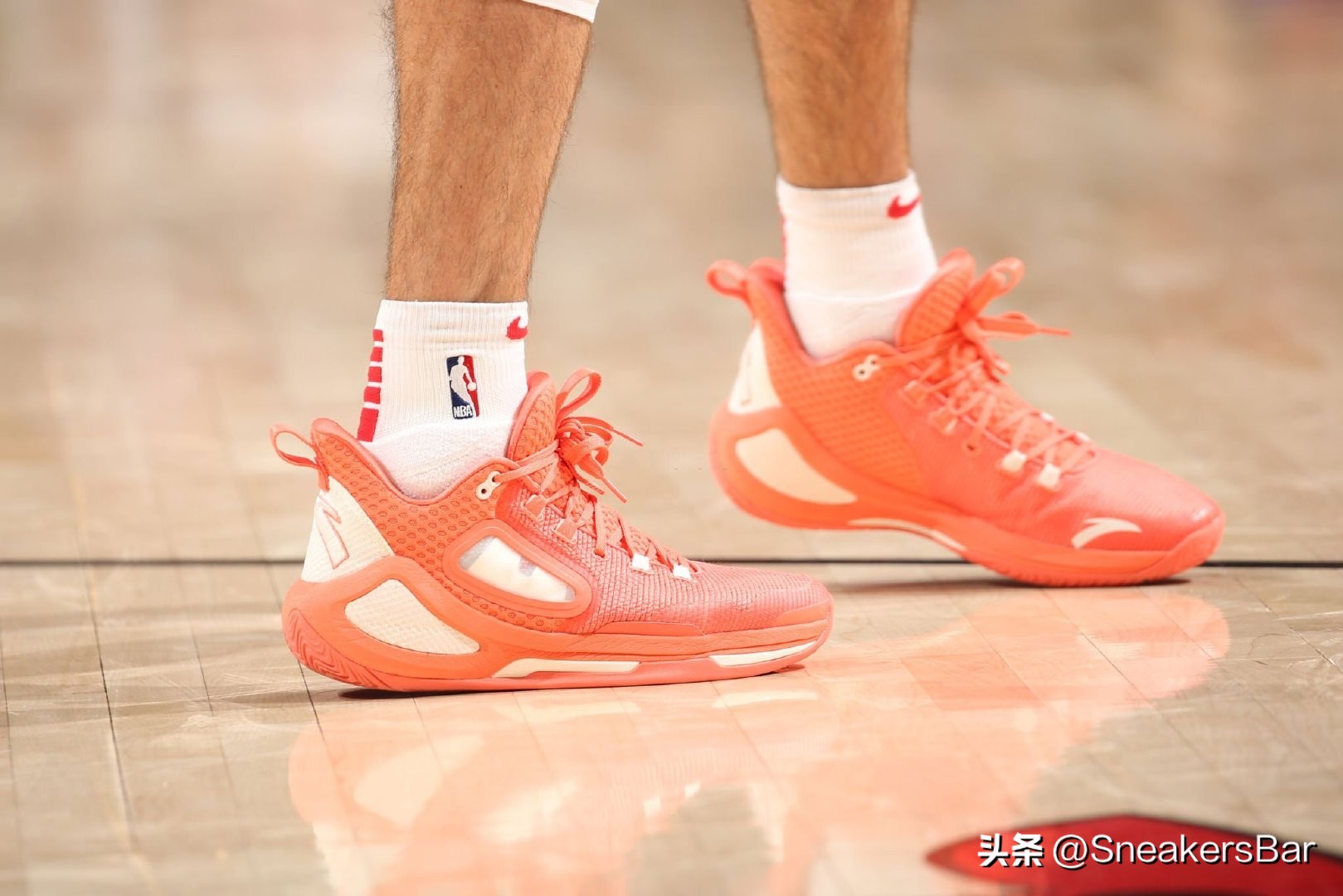 nba球星上脚的国产球鞋,nba球星球鞋每日上脚adidas