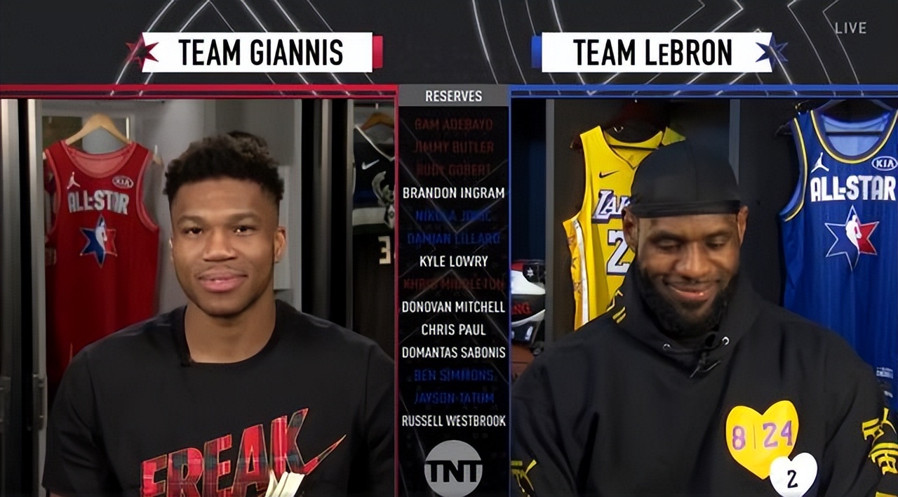 2020全明星詹姆斯杜兰特选人,2018库里和詹姆斯选人全明星