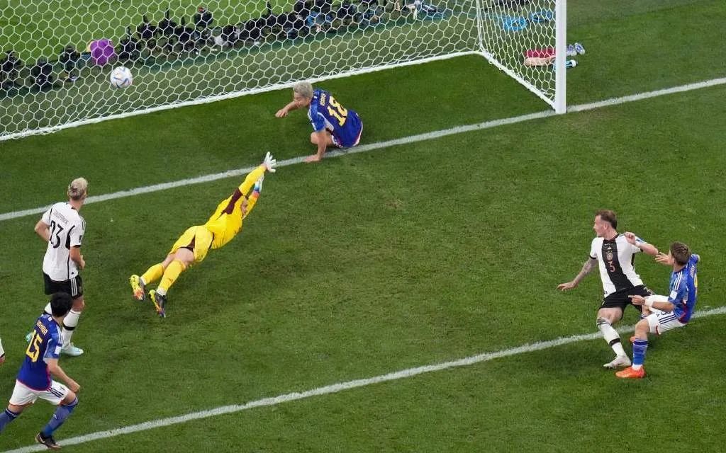 日本德国足球1:2半决赛结果胜平负,日本2比1逆转德国最后几秒