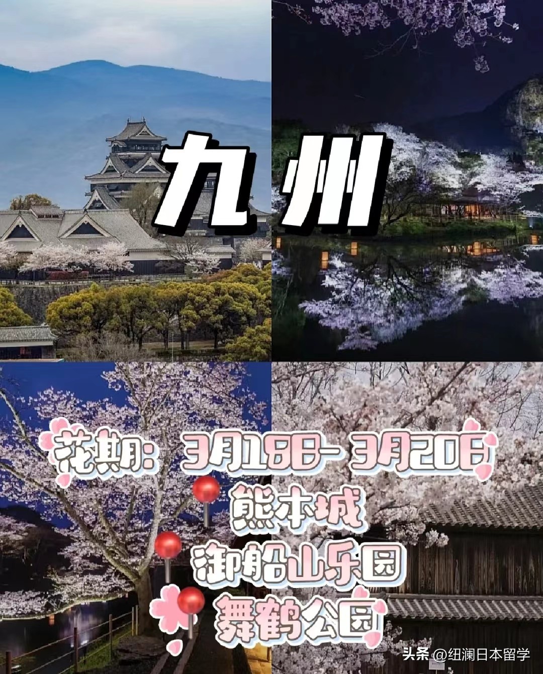 日本最晚赏樱的地方在哪里,日本的赏樱胜地包含哪些