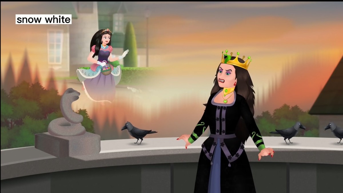 格林童话白雪公主英文阅读,白雪公主格林童话国语版