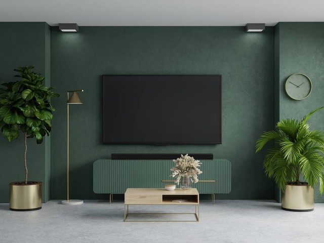 电视柜高度标准多少客厅,客厅电视柜和卧室电视柜高度