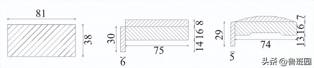 方形门套和弧形门套,门套和护墙板同材不同色