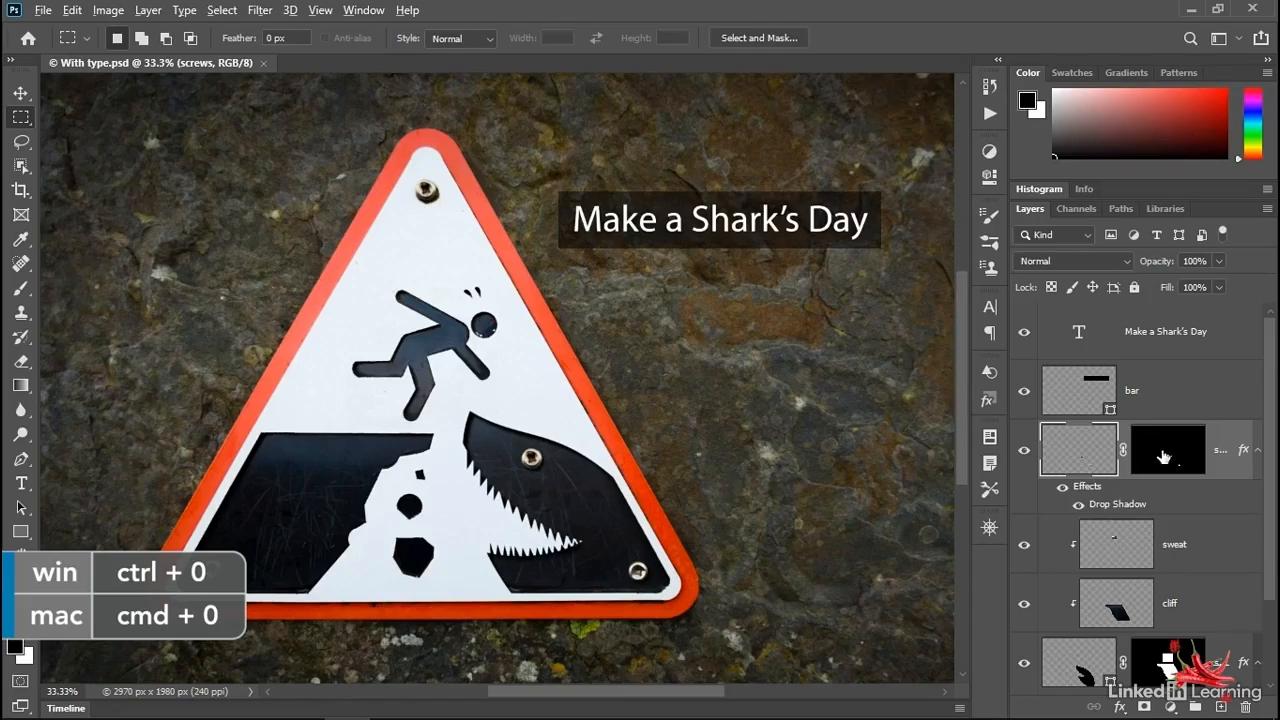 ps教程图像缩放,ps教程自由变换贴图