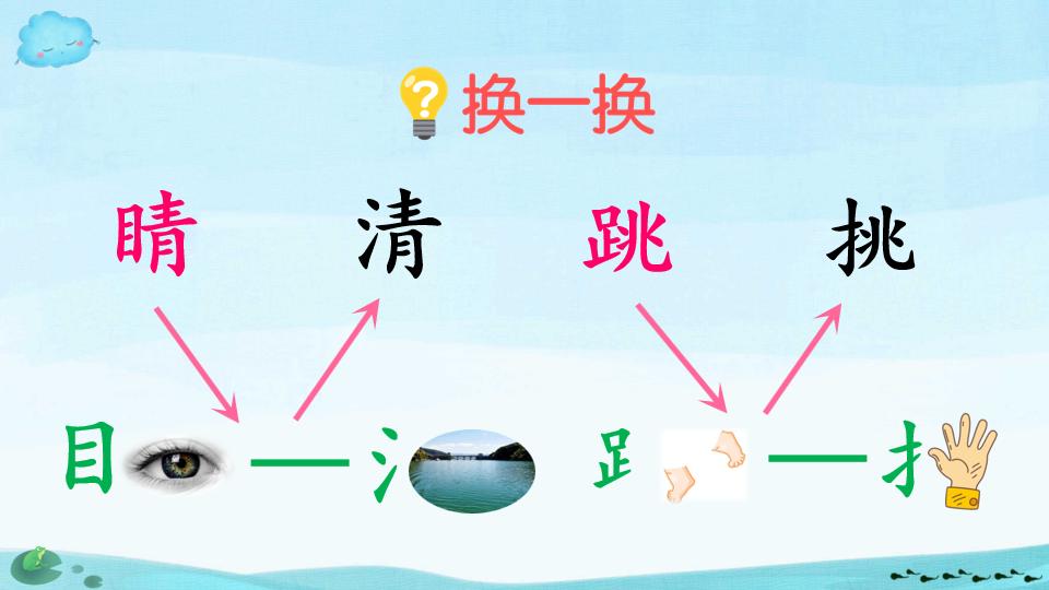 小蝌蚪找妈妈绘本ppt制作教程,二年级课文小蝌蚪找妈妈ppt背景