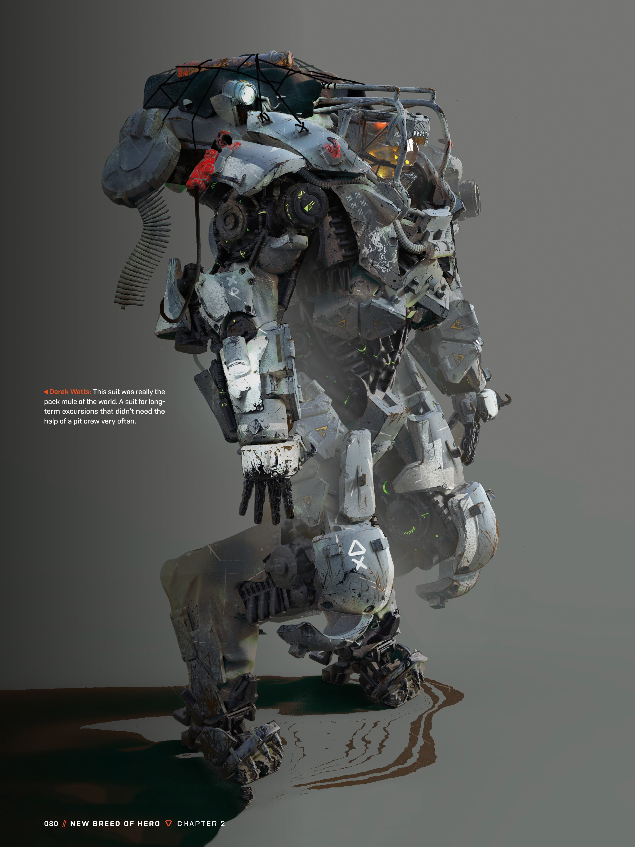 科幻怪与机械战甲的圣歌｜游戏TheArtofAnthem官方艺术设定集