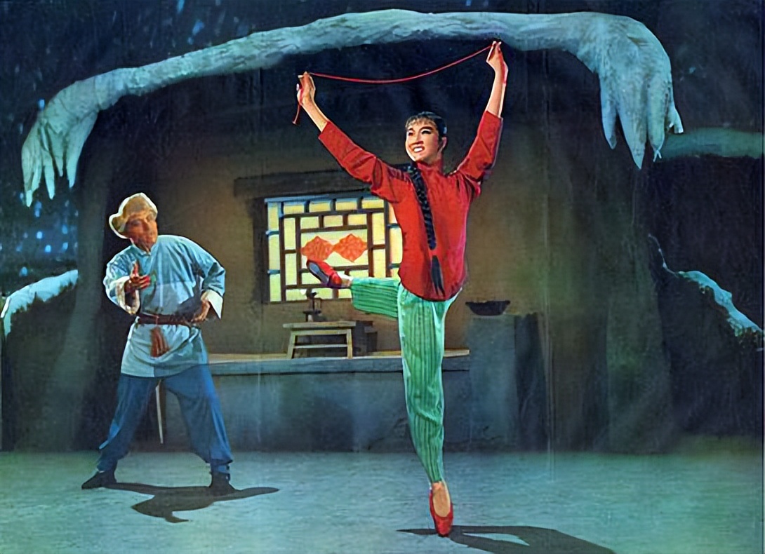 舞剧白毛女分幕,舞剧黑白版白毛女