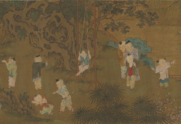 古代儿童节玩什么,夏天古代儿童可以玩什么