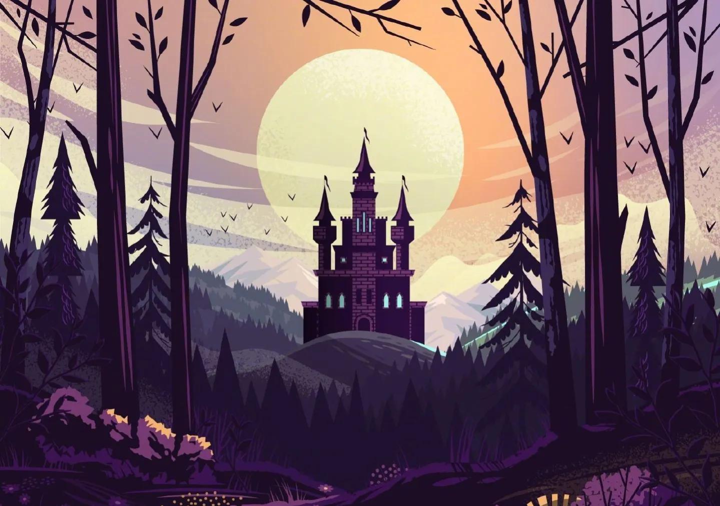 一组极具个人风格的插画,一组很有意境的插画