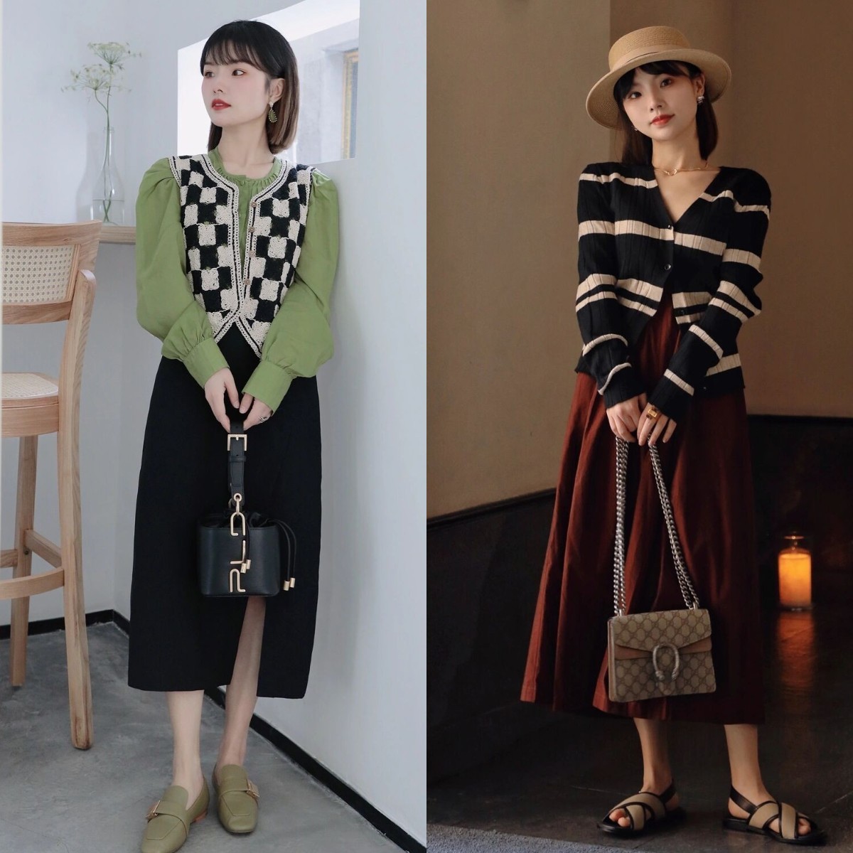 小个子秋季穿搭显高技巧,小个子肩宽腿粗腰细适合怎样穿搭